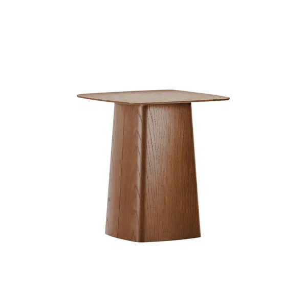 Wooden Coffee Table Small Walnut