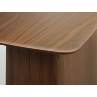 Houten Salontafel Klein Walnoot