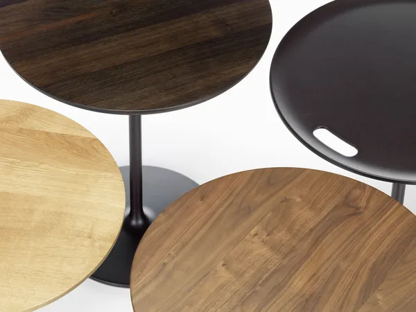 Occasional Low Table Ø45 Chocolate