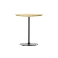 Occasional Low Table Ø55 Oak/Chocolate