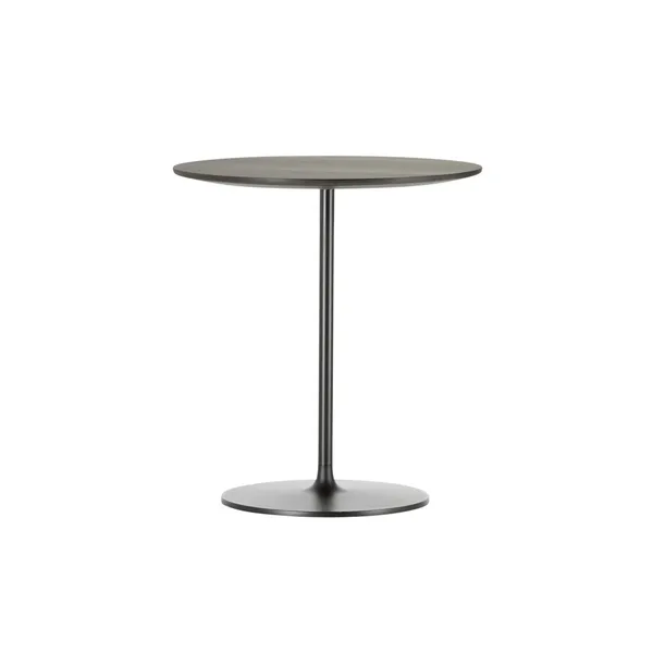 Occasional Low Table Ø55 Walnut/ Chocolate