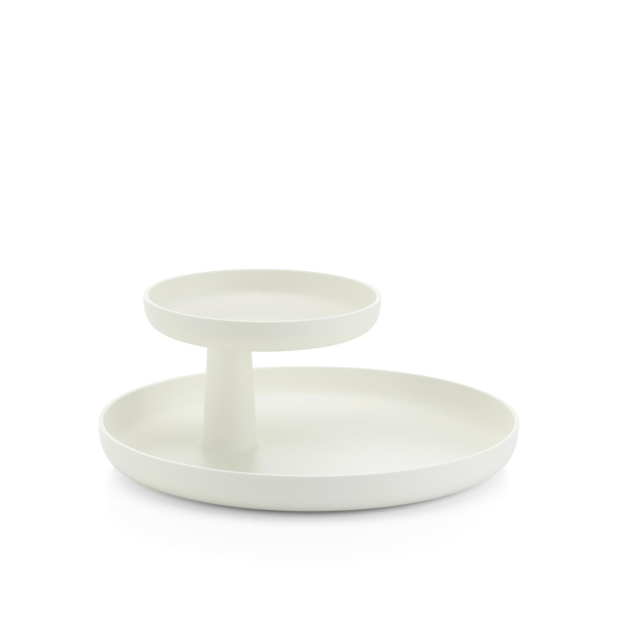 Rangement de Bureau Rotary Tray Blanc