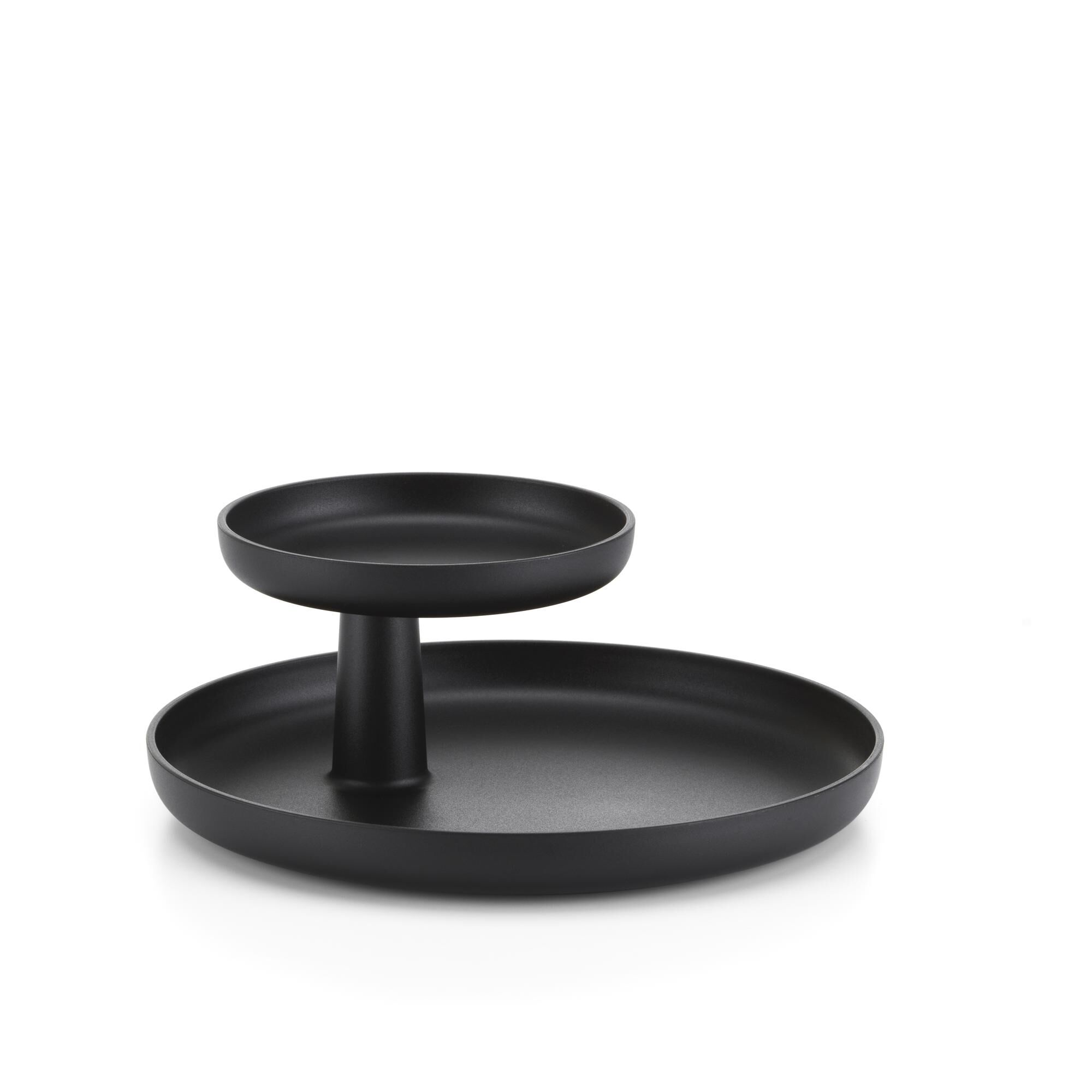 Rangement de Bureau Rotary Tray Noir