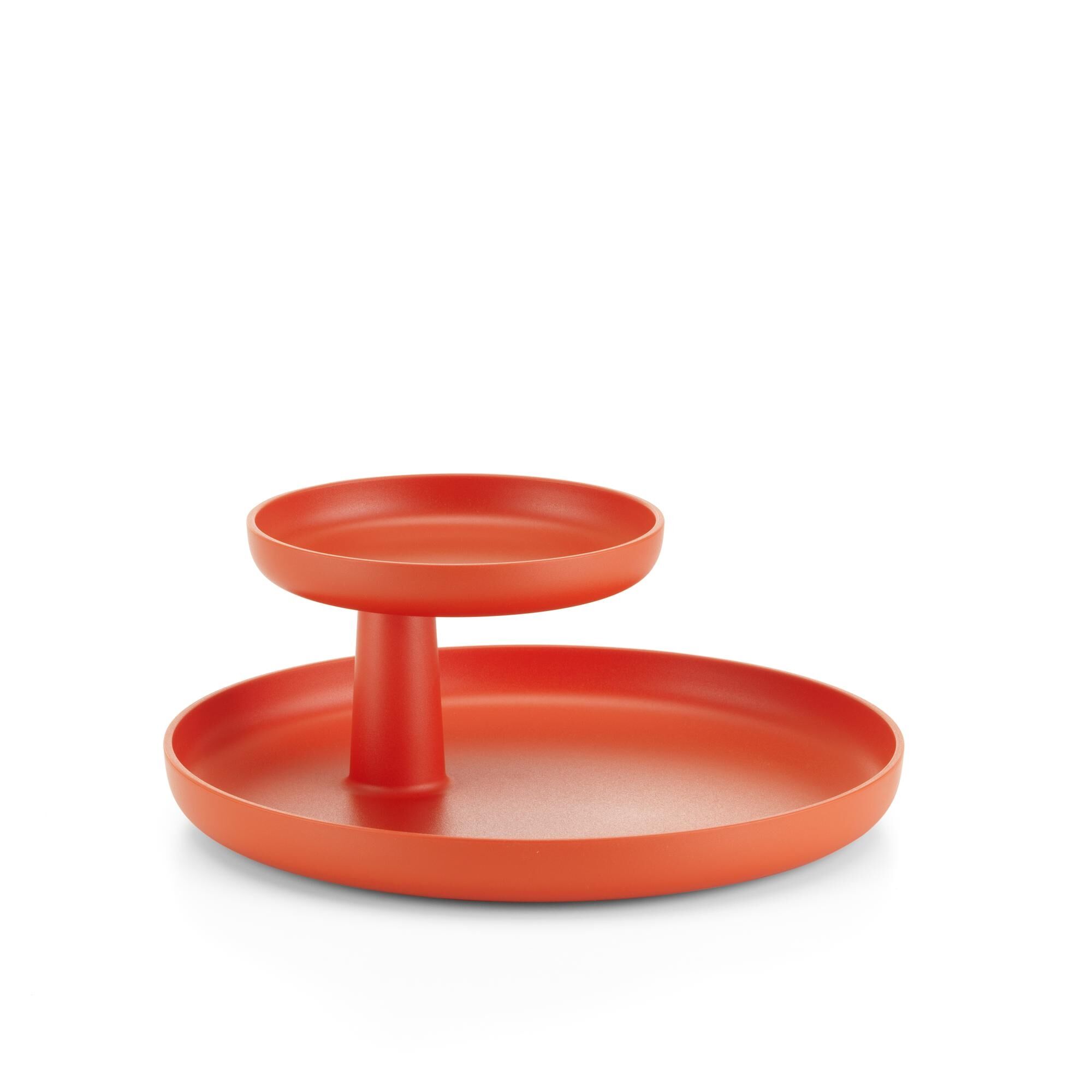 Rotary Tray Rangement de Bureau Coquelicot Rouge