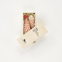 Houten Pop Moeder Vis & Kind
