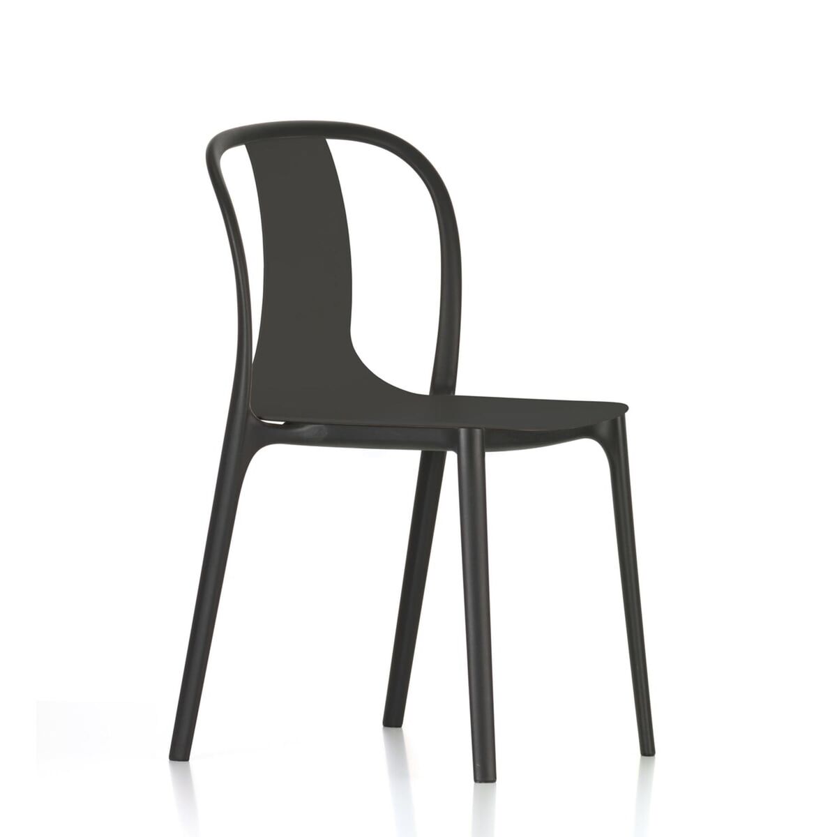 Sedia da Esterno Belleville con Scocca in Plastica Deep Nero