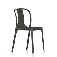 Sedia da Esterno Belleville con Scocca in Plastica Deep Nero