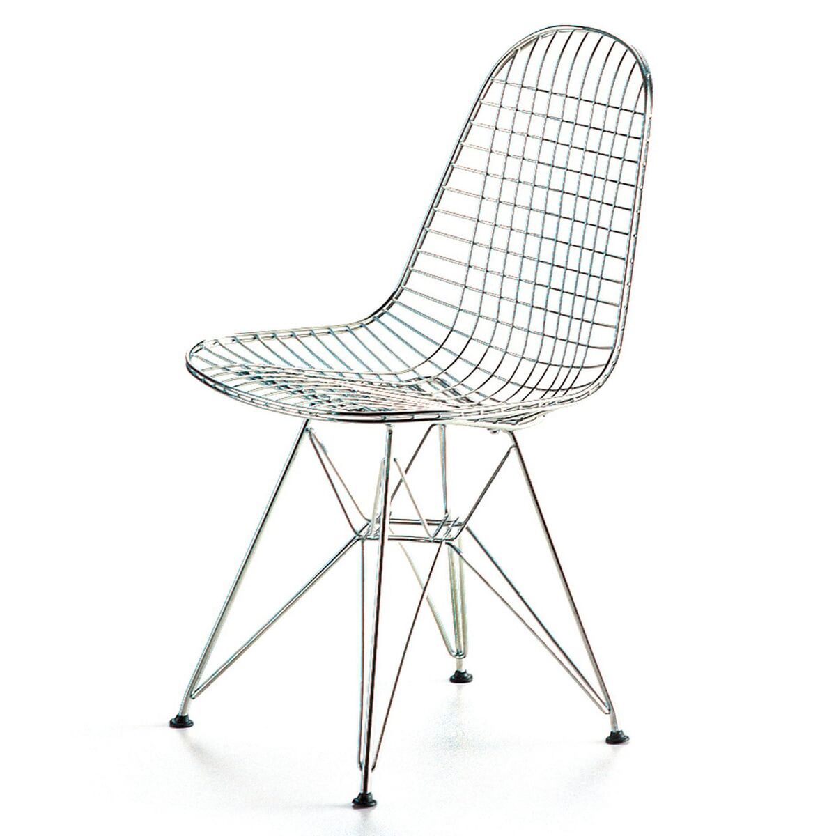 Wire DKR Esstisch Stuhl Chrom