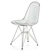 Wire DKR Esstisch Stuhl Chrom