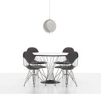 Wire DKR Esstisch Stuhl Chrom