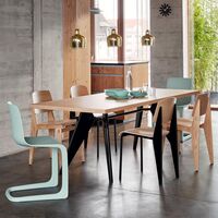 EVO-C Dining Table Chair Ivory