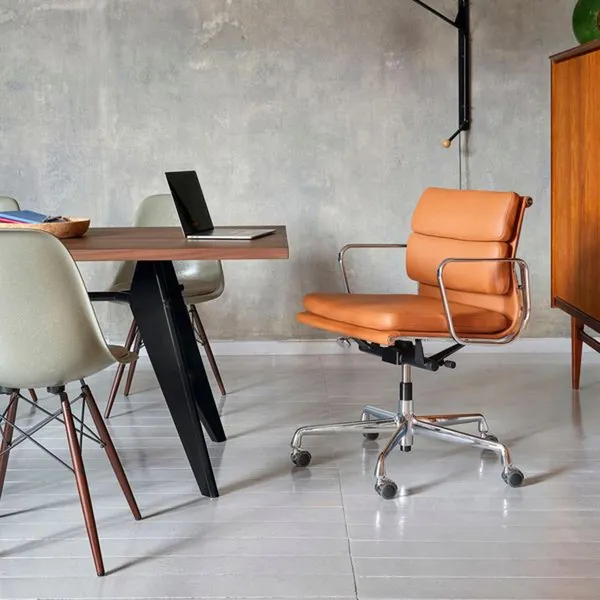 Soft Pad EA 217 Office Chair with Swivel, Armrest and Tilt Mechanism