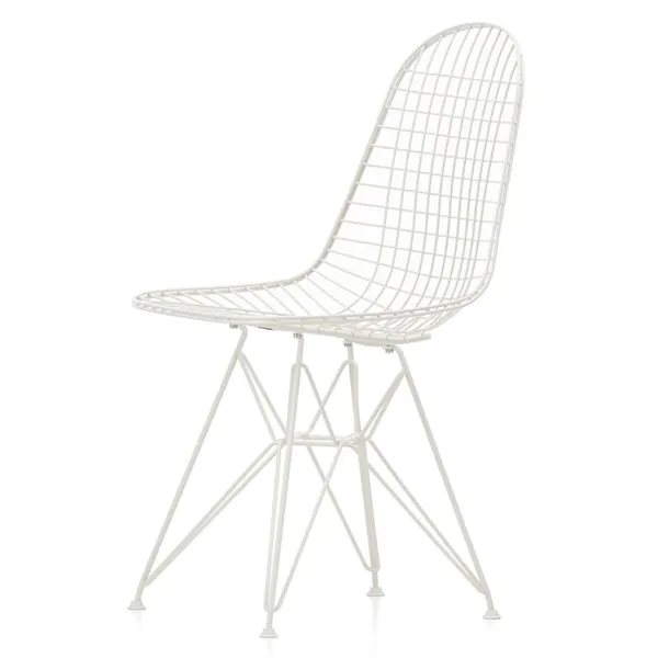 Wire DKR Dining Chair White