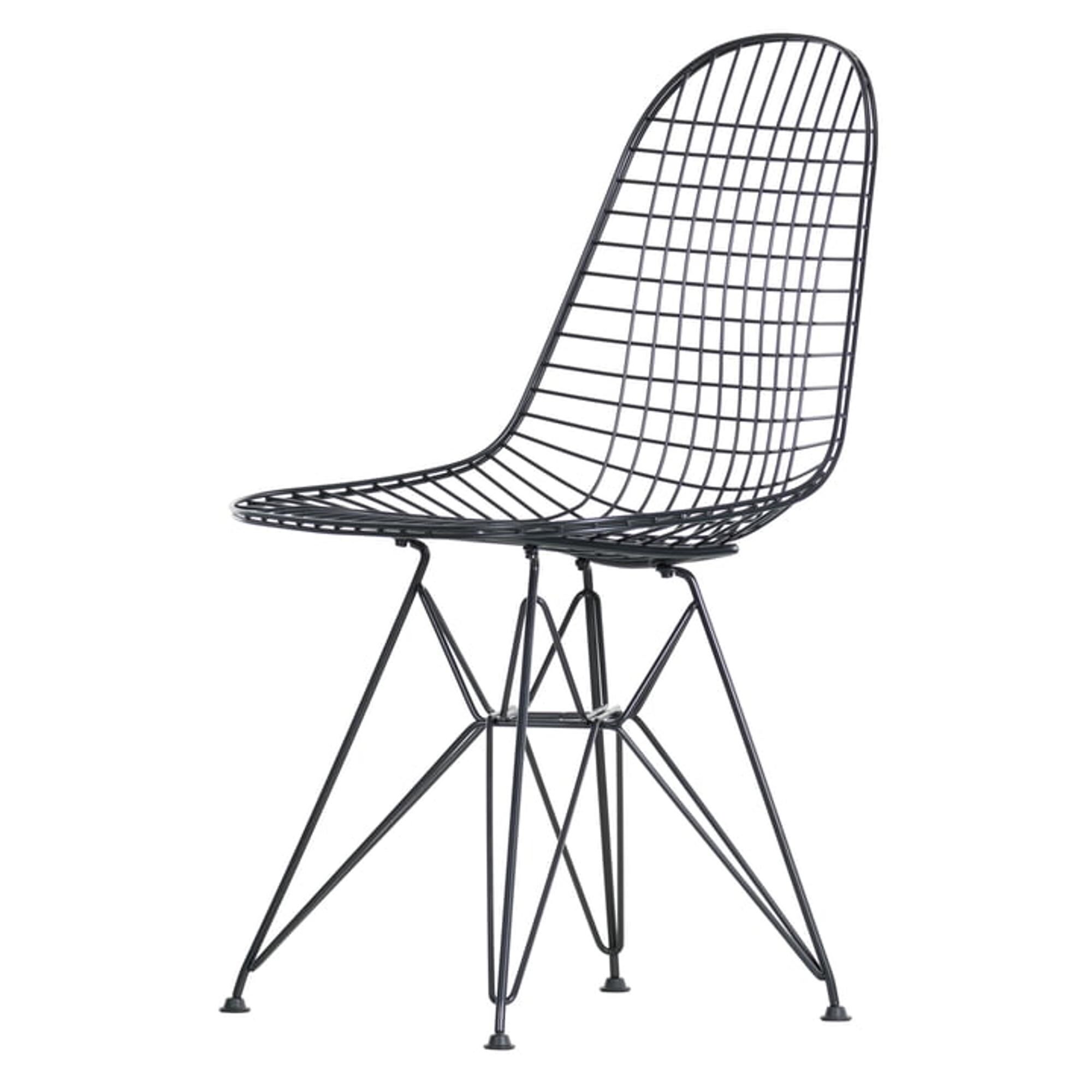 Wire DKR Chaise de Salle à Manger Noir