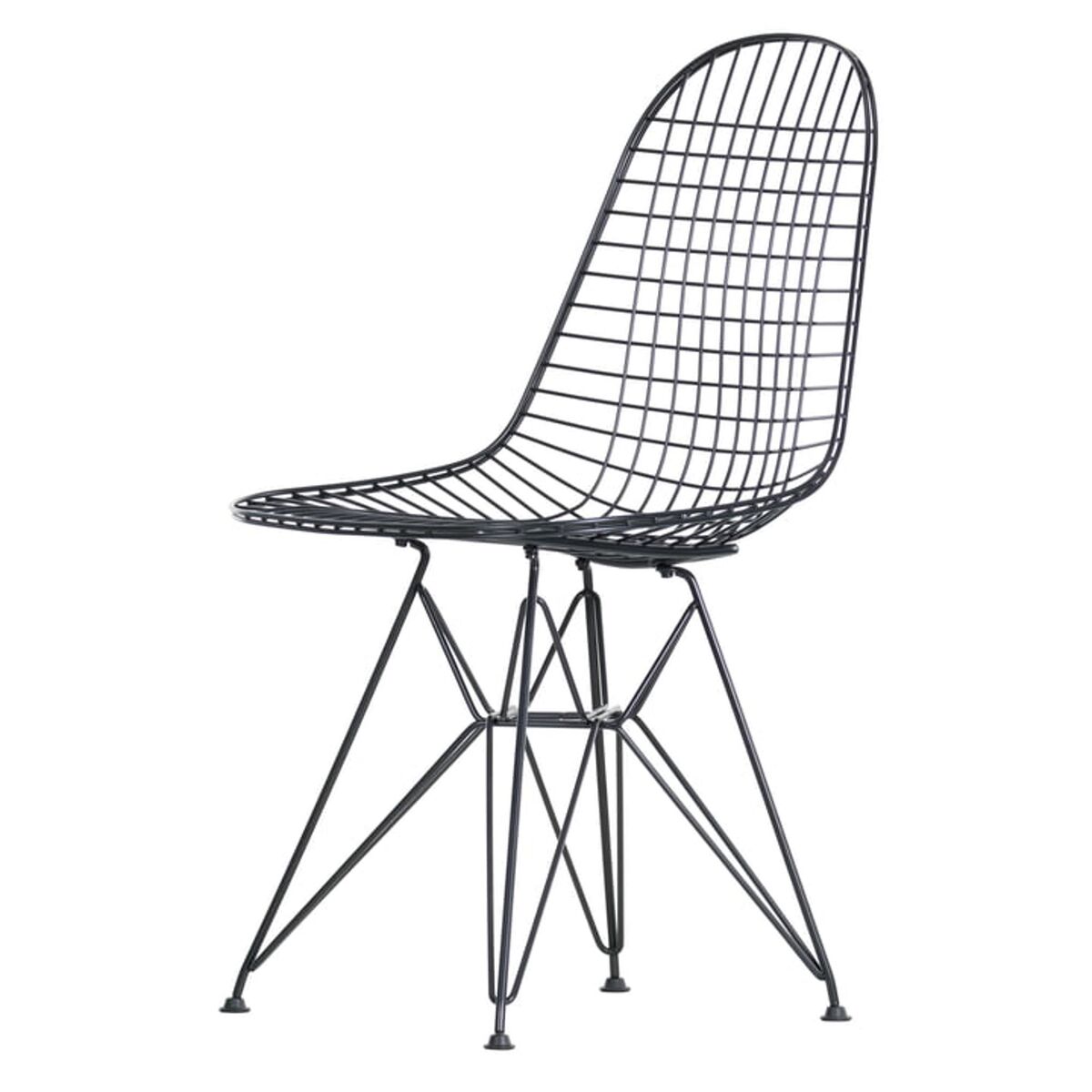 Wire DKR Dining Chair Black