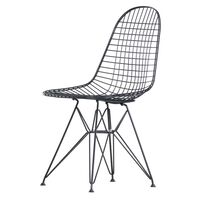 Wire DKR Dining Chair Black