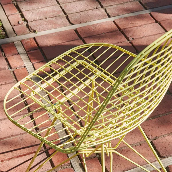 Wire DKR Dining Chair Black