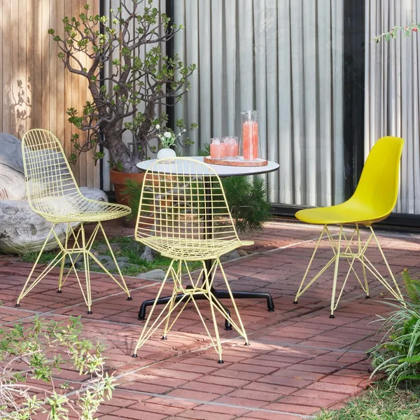 Wire DKR Dining Chair Black