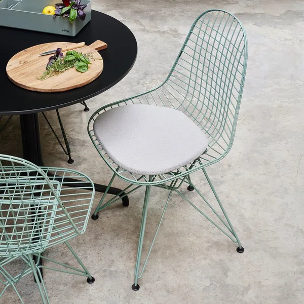 Wire DKR Dining Chair Black
