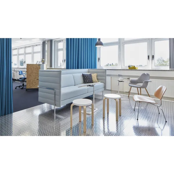 Plywood Group LCM Poltroncina Metallo Frassino/ Cromo