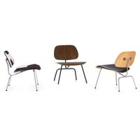 Plywood Group LCM Poltroncina Metallo Frassino/ Cromo