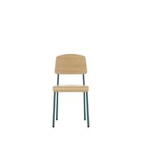 Standard Dining Chair Prouvé Bleu Dynasty/Oak