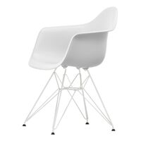 Silla de Comedor Eames Plastic RE DAR Algodón Blanco/ Blanco