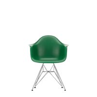 Chaise de Salle à Manger Eames Plastic RE DAR Émeraude/ Chrome