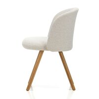 Mikado Esszimmerstuhl Elfenbein/Perle