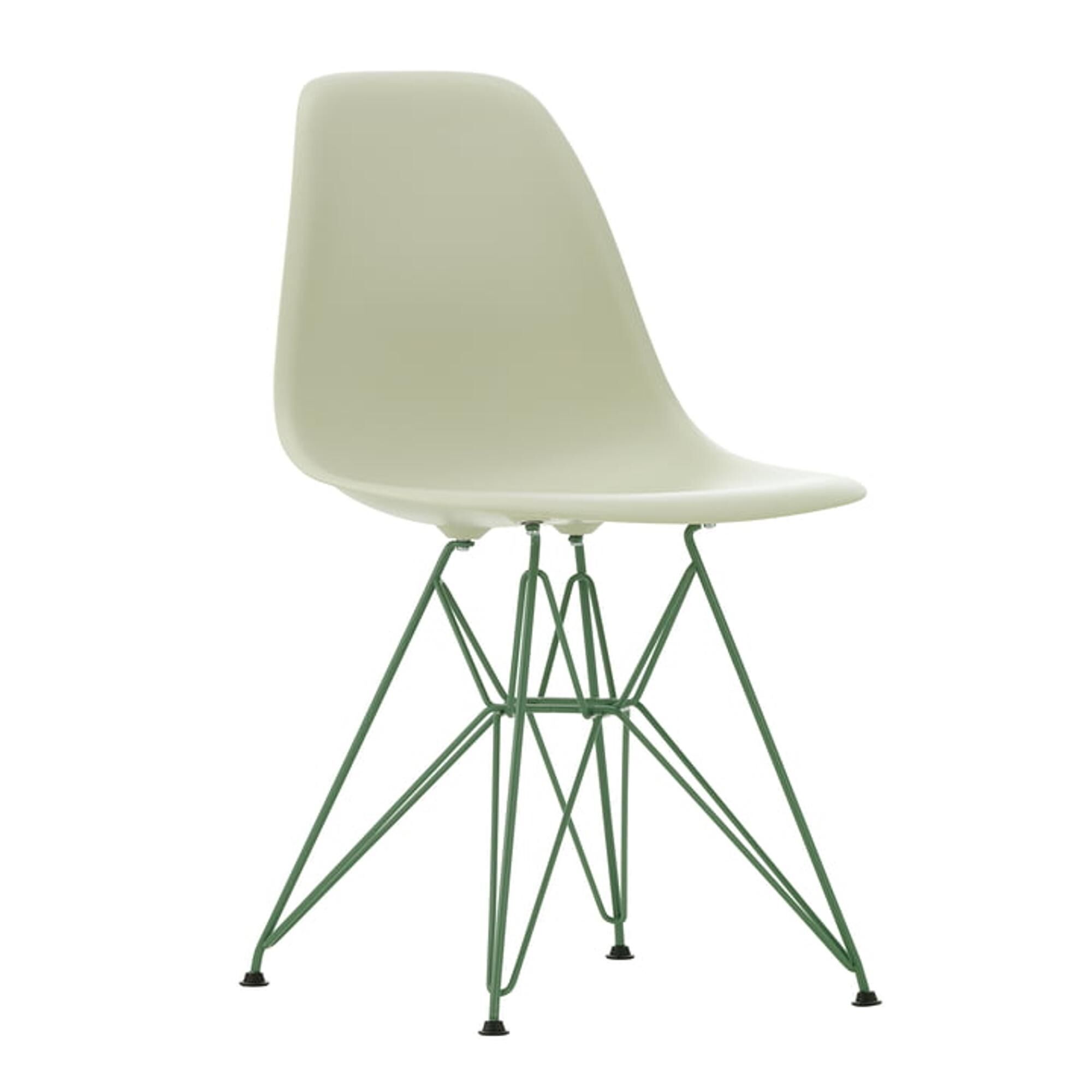 Eames Plastic RE DSR Spisestuestol Pebble/Eames Sjøskumgrønn