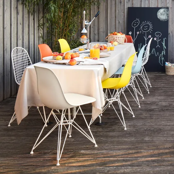 Eames Plastic RE DSR Dining Chair Mustard/Lemon