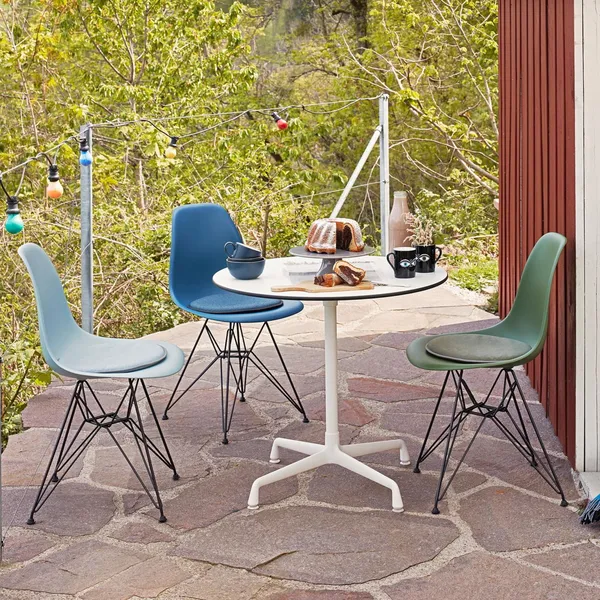 Eames Plastic RE DSR Dining Chair Mustard/Lemon