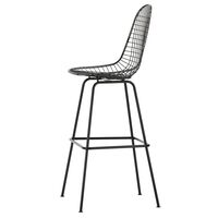Eames Wire Barstol Høj Sort