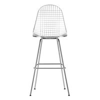 Eames Wire Bar Stool Medium Chrom