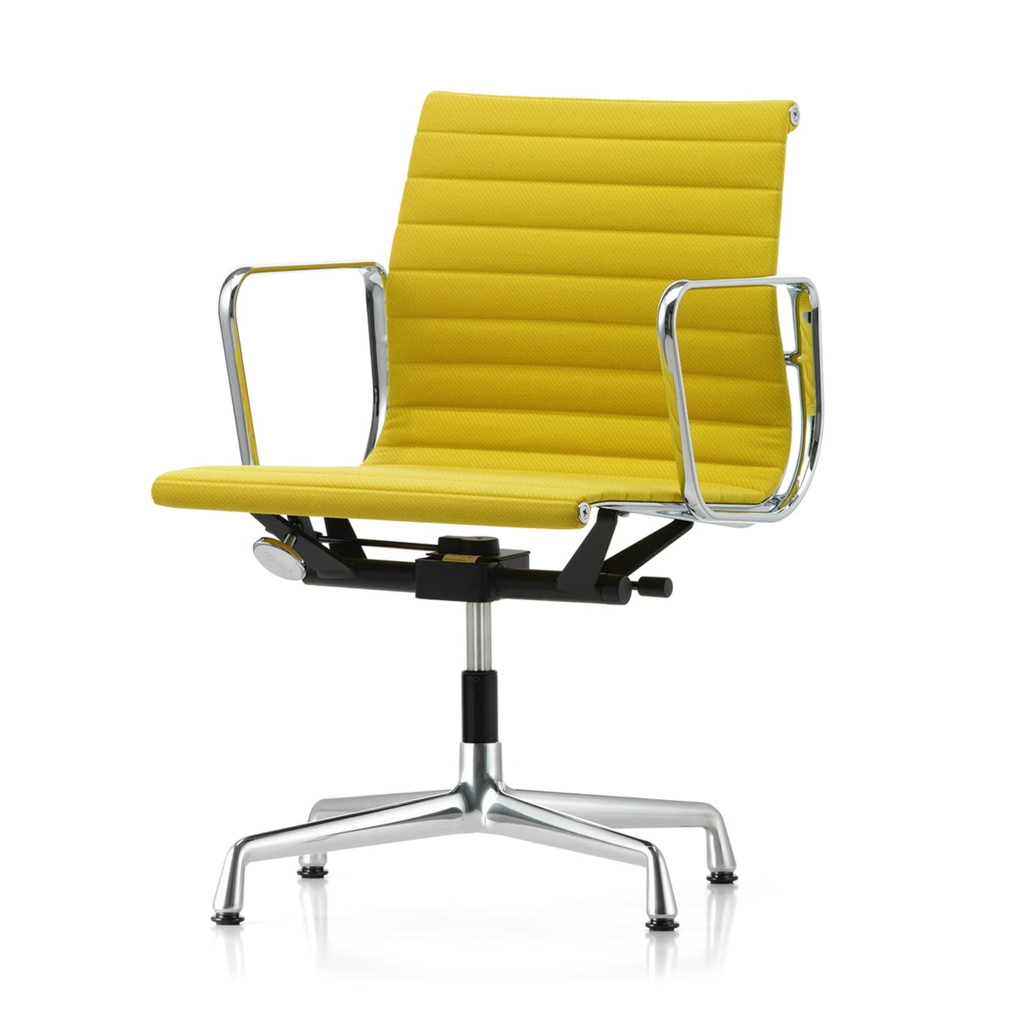 Aluminium EA 131 Kontorstol Med Swivel & Armln Pastel Grn/Canola