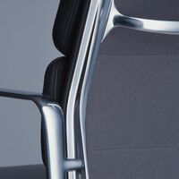 Soft Pad EA 219 Kontorstol Med Swivel & Høj Ryg Nero