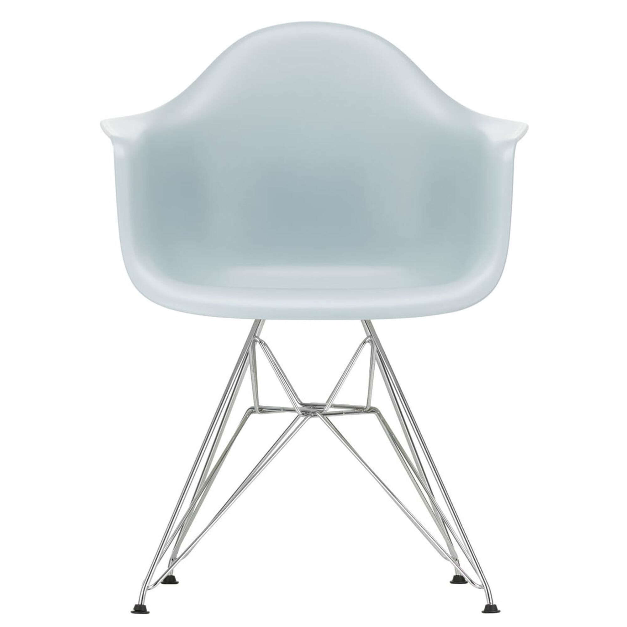 Eames Plastic RE DAR Spisestuestol Is/Krom