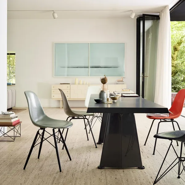 Prouvé Trapèze Skrivebord Sort