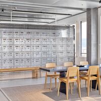Prouvé Trapèze Skrivebord Sort