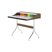 Home Desk Walnut/ Chrome
