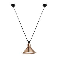 Lampe Gras N323 L Conic Lampadario Rame Grezzo/ Bianco