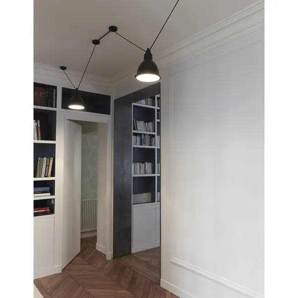 Lampe Gras N323 L Conic Pendant Raw Copper