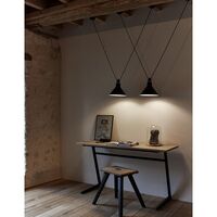 Lampe Gras N323 L Conic Pendel Kobber