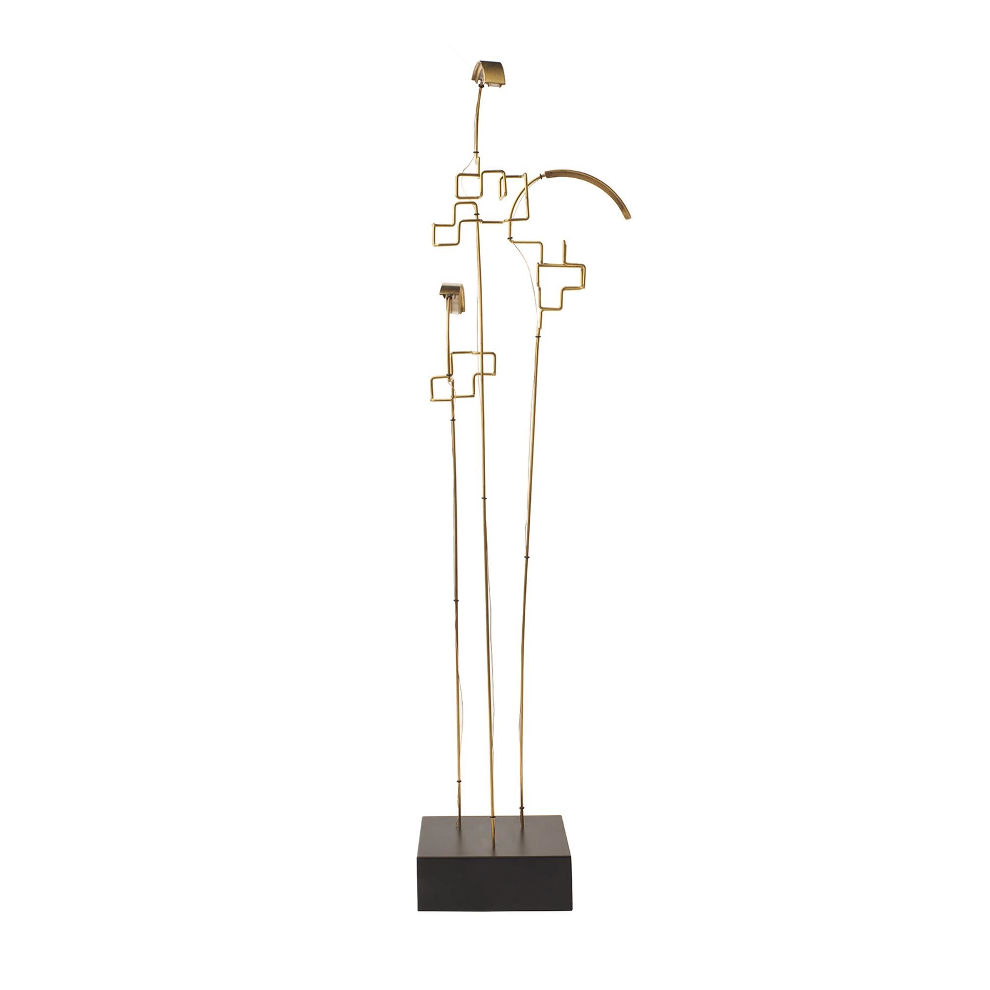 DCWéditions Boucle Bærbar Lampe Messing