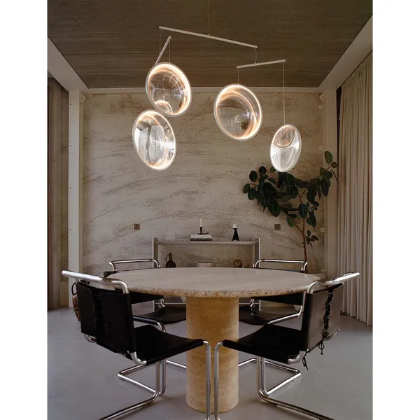 DCWéditions Focus X4 Hanglamp Wit