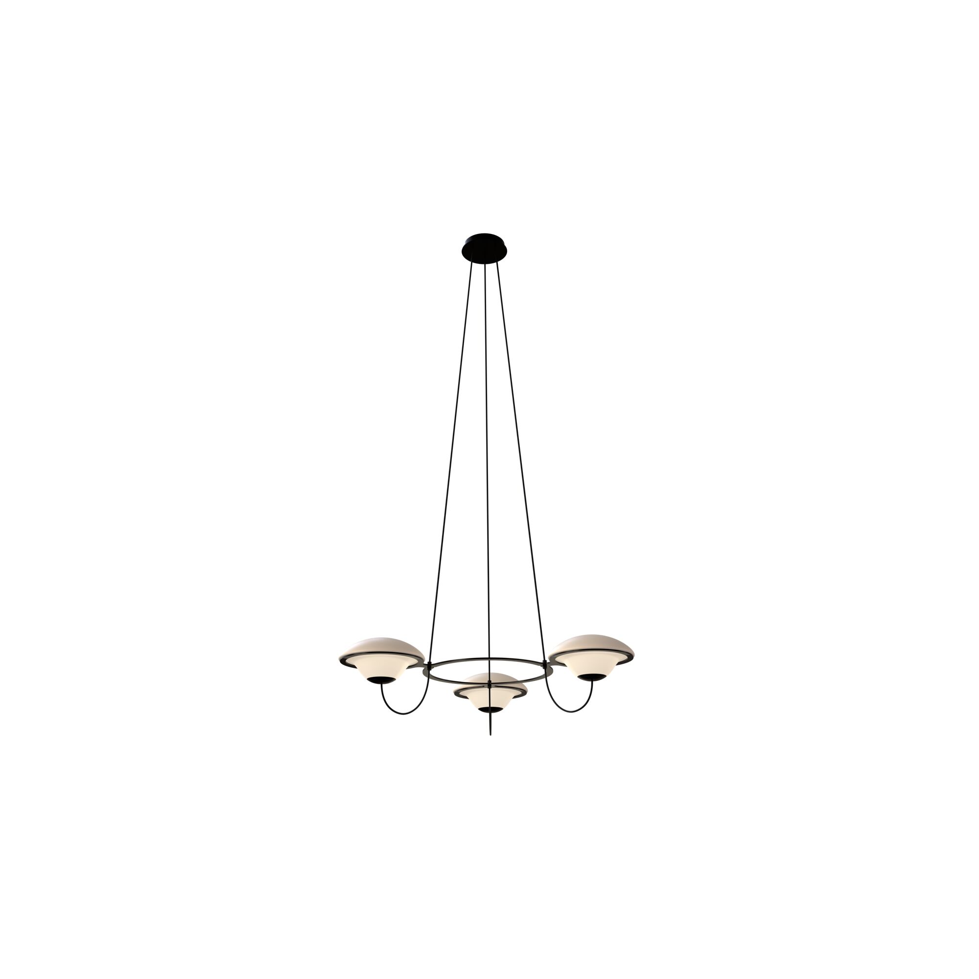 DCW&eacute;ditions In The Air Taklampa X3 Svart
