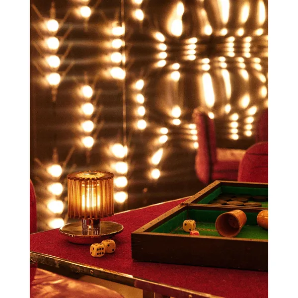 DCWéditions In The Sun Bordlampe Guld