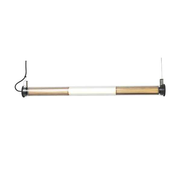 DCWéditions In The Tube 360-1000 Pendelleuchte Horizontal Silber