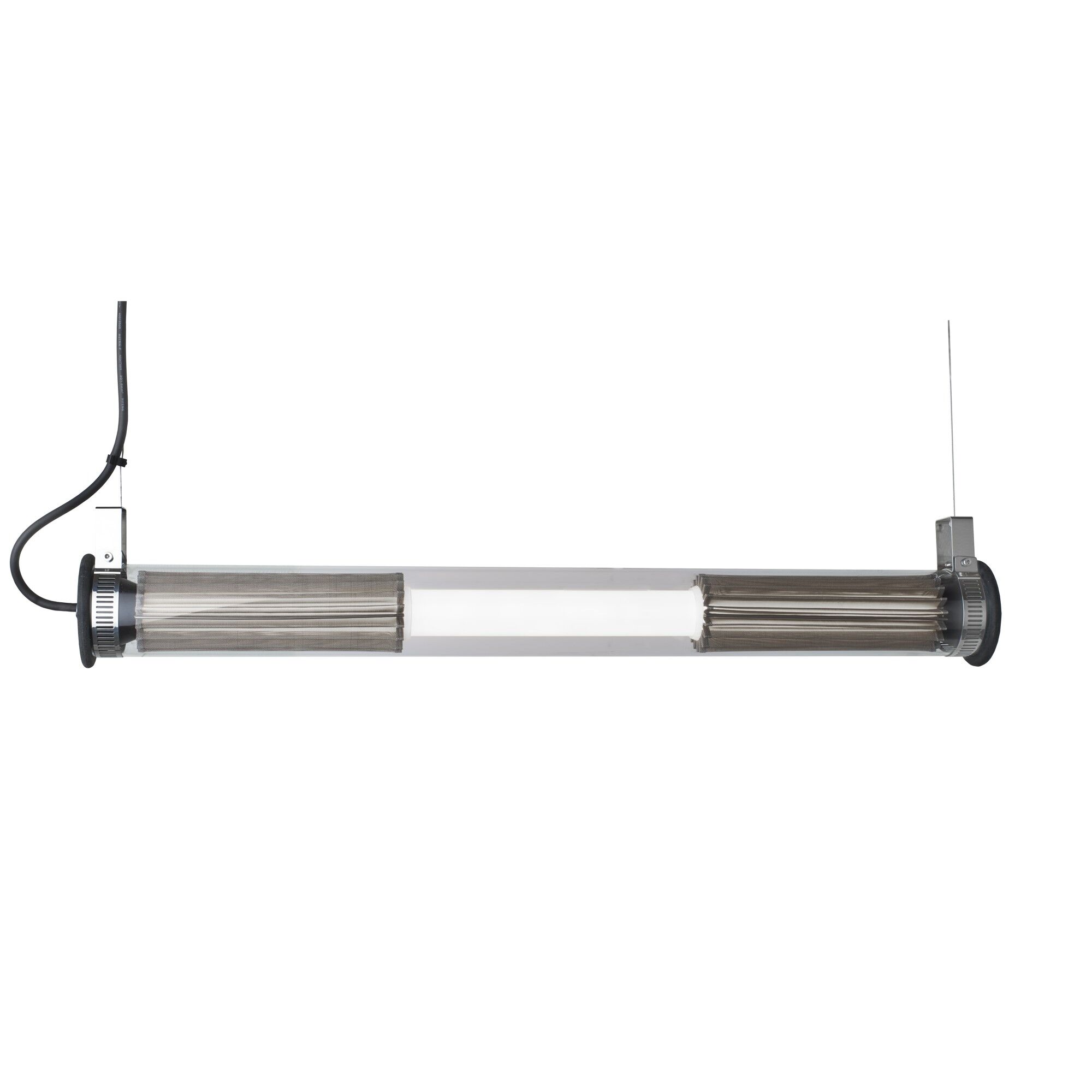 DCW&eacute;ditions In The Tube 360-700 Taklampa Horisontell Silver