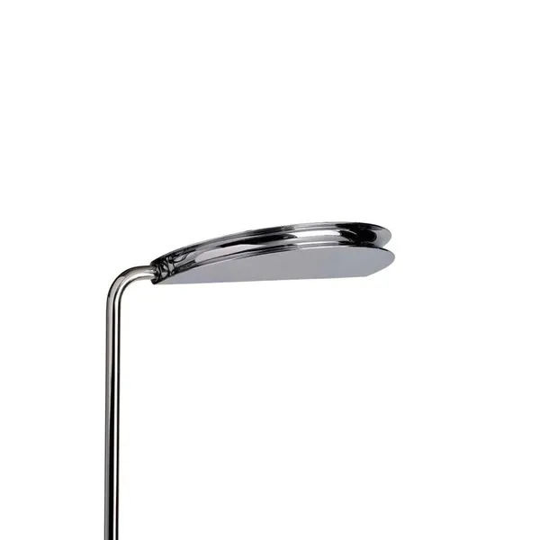 DCWéditions Mezzaluna Floor Lamp Chrome